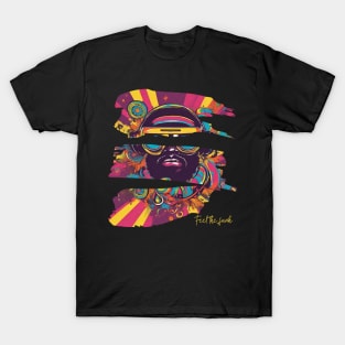 Retro Funk Music Art T-Shirt